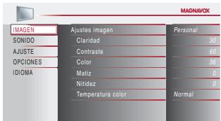 MAGNAVOX 22MF339B - Menu Principal - 2