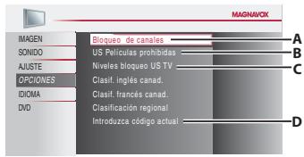 MAGNAVOX 22MF339B - Bloqueo Infantil - 8