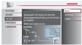 MAGNAVOX 22MF339B - Autoprogram - 7