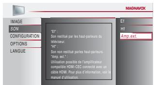 MAGNAVOX 22MF339B - Haut-parleurs du téléviseur - 2