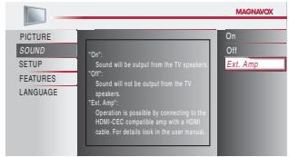 MAGNAVOX 22MF339B - TV Speakers - 2