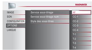 MAGNAVOX 22MF339B - Service Sous-titrage - 4