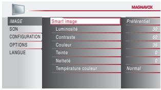MAGNAVOX 22MF339B - Réglage de l'Image - 5