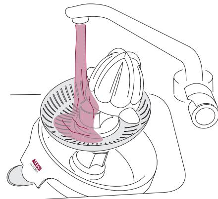 ALESSI SG63 W - REINIGUNG - 4