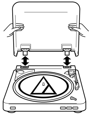 AUDIO TECHNICA ATLP60 - Ajuste del conmutador (Phono/Line) de preamplificador - 3