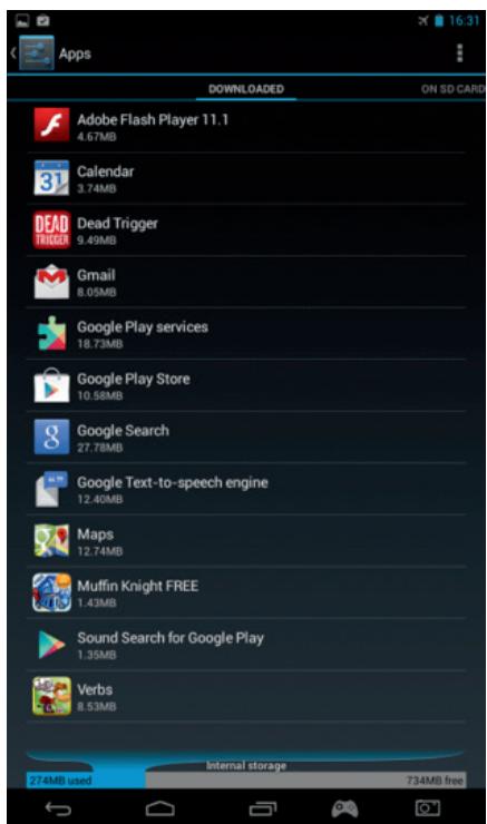 BIGBEN GAMETAB-ONE - Apps verwijderen - 2