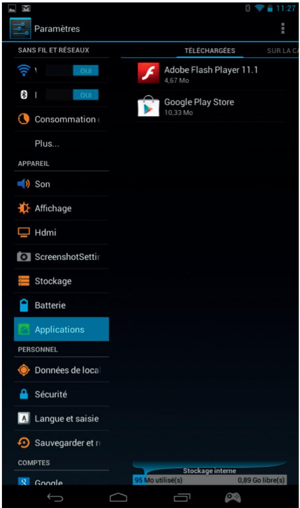 BIGBEN GAMETAB-ONE - Suppression des applications - 2