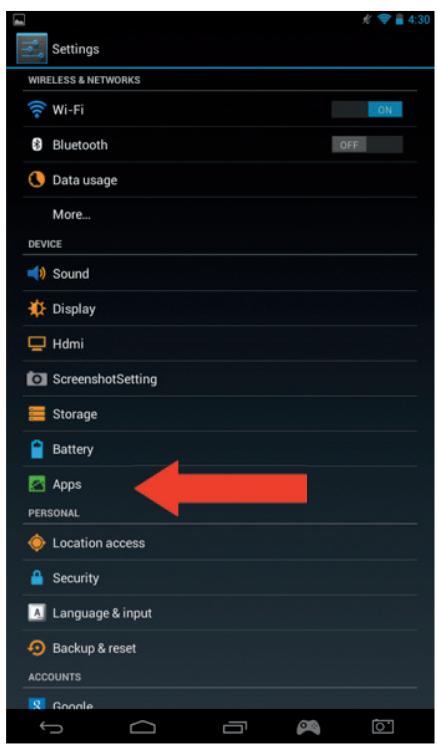 BIGBEN GAMETAB-ONE - Deleting Apps - 1