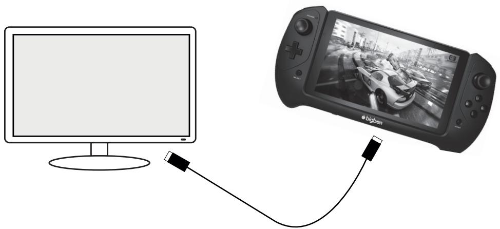BIGBEN GAMETAB-ONE - Saía HDMI - 1