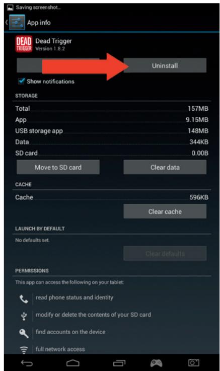 BIGBEN GAMETAB-ONE - Apps verwijderen - 3