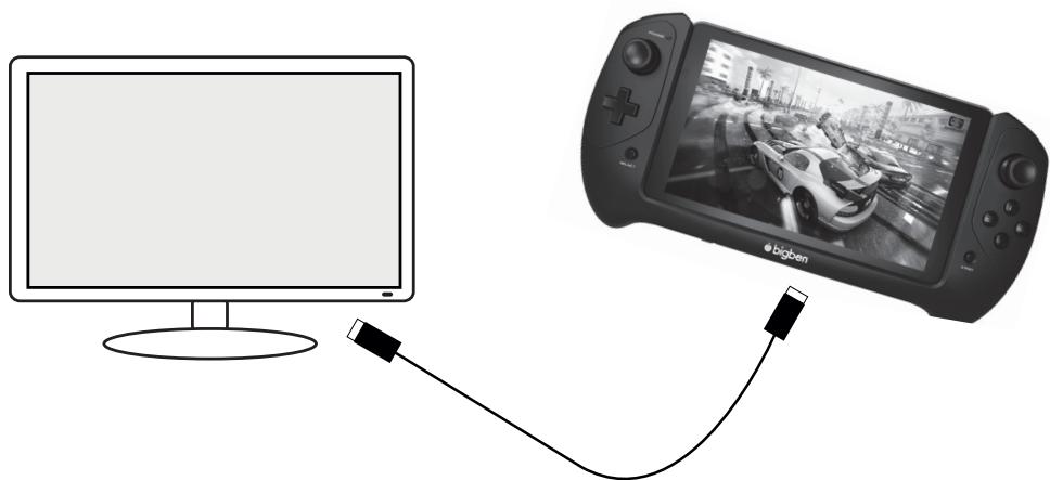 BIGBEN GAMETAB-ONE - Salida HDMI - 1