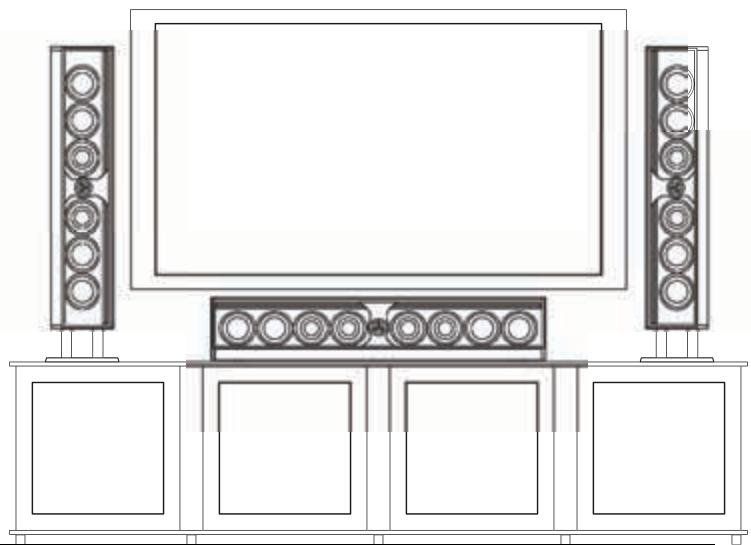 DEFINITIVE TECHNOLOGY XTR-50 - Placement - 2