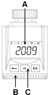 EQ-3 CLASSIC - Schritt 2: Datum und Uhrzeit einstellen - 1