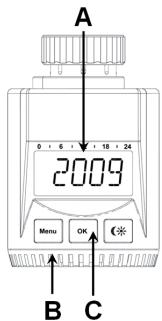 EQ-3 CLASSIC - Stap 2: datum en tijd instellen - 1