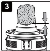 EWT CS5 COMFORT - INSTALLATION ET NETTOYAGE DU FILTRE MOUSSE - 3