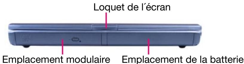 GERICOM SILVER SERAPH P4 - Vue de face, écran rabattu - 1