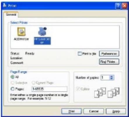 GERICOM SILVER SERAPH P4 - Comment imprimer votre document - 1