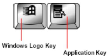 GERICOM SILVER SERAPH P4 - Les touches spéciales de windows - 1