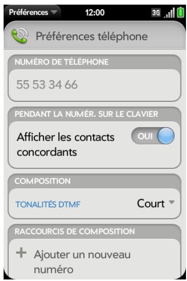 PALM PALM PRE 2 - Recherche d'un message ou envoi d'un message à un contact - 2
