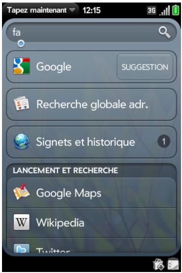 PALM PALM PRE 2 - Vous n'arrivez pas à couvrir une application sur votre téléphone? - 1