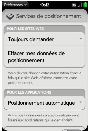 PALM PALM PRE 2 - Services de positionnement - 1