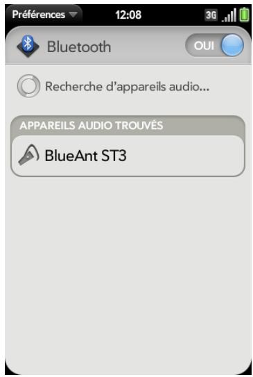 PALM PALM PRE 2 - Connexion à un appareil coupé - 1