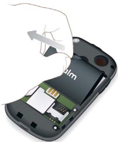 PALM PALM PRE PLUS - Insérer la carte SIM - 4