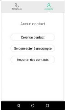 HISENSE C1 - Ajout de contacts - 2