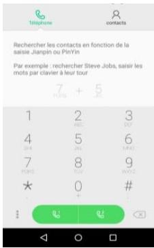 HISENSE C1 - Lancer et recevoir un appel - 3