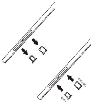 HISENSE C1 - Installation carte SIM et carte SD - 1