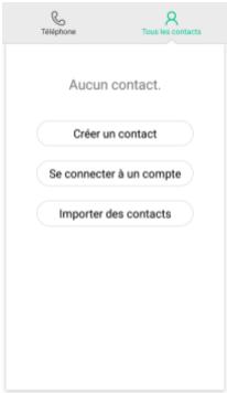 HISENSE C20 - Ajout de contacts - 1