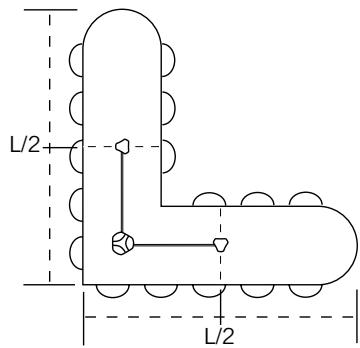 KONFTEL 200 - Pour la meilleure reproduction sonore, positionnez les éléments de la manière illustrée - 2