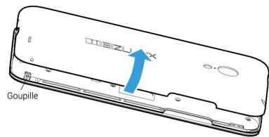 MEIZU M3 MAX - Ouvrir le cache de la batterie - 3