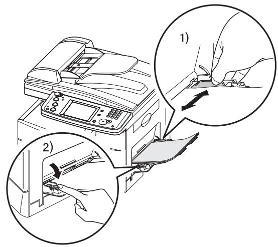 MURATEC F560 - Chargement de papier dans le plateau bypass - 3