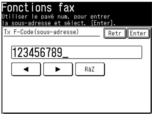 MURATEC F560 - Efface une boîte F-code vide. - 18