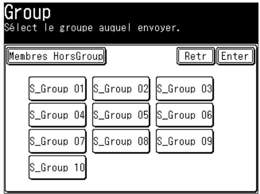 MURATEC F560 - Utiliser la fonction [Group] - 2