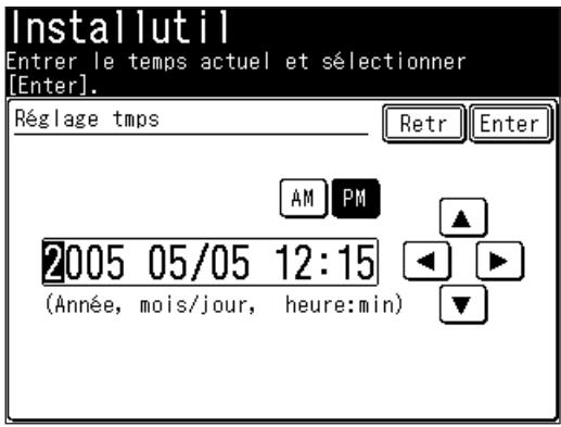 MURATEC F560 - Date &amp; Heure - 1