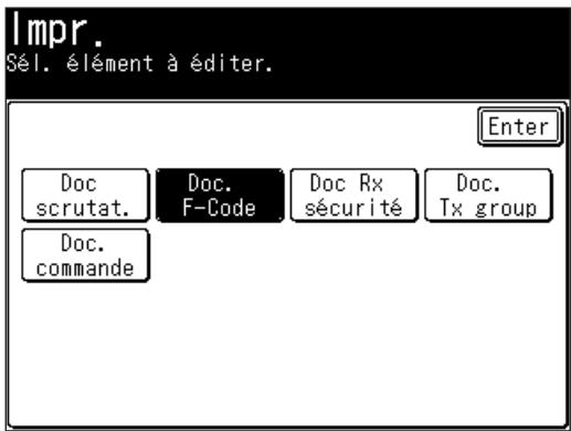 MURATEC F560 - Efface une boîte F-code vide. - 8