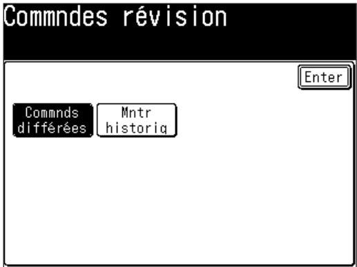 MURATEC F560 - Pour revoir ou annuler une commande - 6