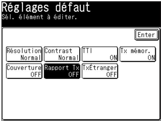 MURATEC F560 - Configurer le rapport de confirmation d'émission - 1