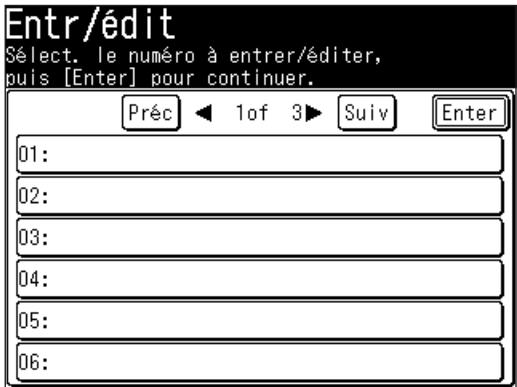 MURATEC F560 - Enregistrer ou éditer un programme 1 touche - 1