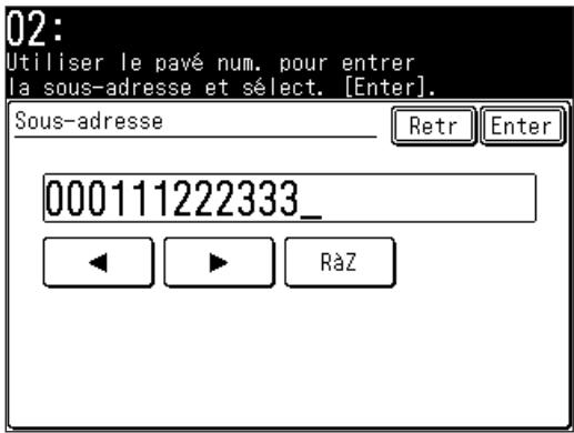 MURATEC F560 - Si vous configurez une boîte bulletin : - 1