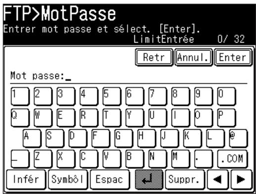 MURATEC F560 - Numérisation de documents vers un serveur FTP - 8