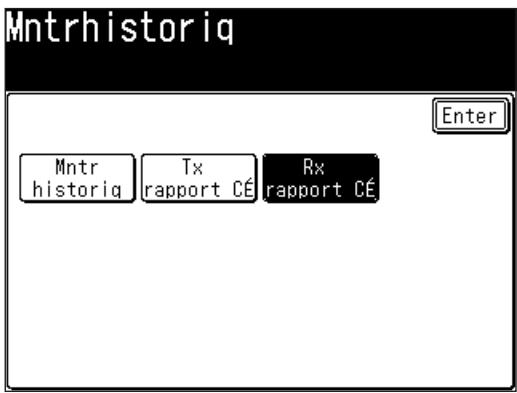 MURATEC F560 - Consulter l'historique de réception d'e-mail - 1