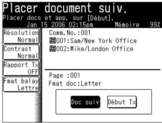 MURATEC F560 - Emission de fax avec la vente d'exposition - 3