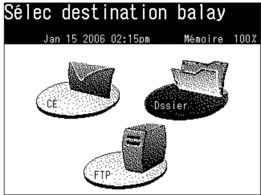 MURATEC F560 - Numérisation de documents dans un dossier - 1
