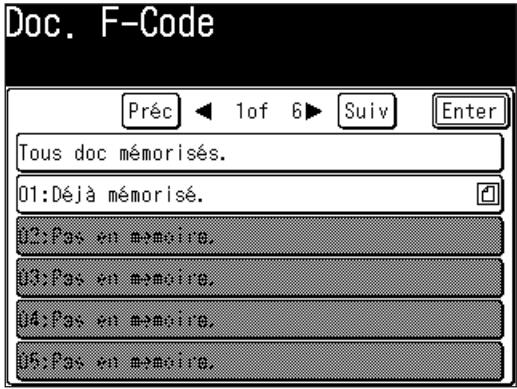 MURATEC F560 - Efface une boîte F-code vide. - 11