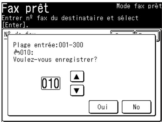 MURATEC F560 - Alternative 1 : Enregistrer ou éditer directement dans le carnet d'adresses - 3