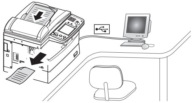 MURATEC F560 - Impression/Numérisation locales (Voir page 9-1) - 1