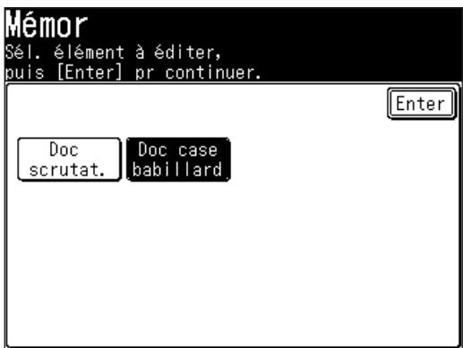 MURATEC F560 - Efface une boîte F-code vide. - 3